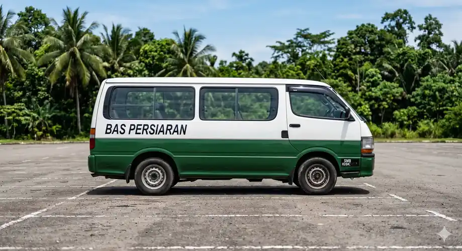 Airport transfer van service from Tawau to Semporna Grand Dive Resort